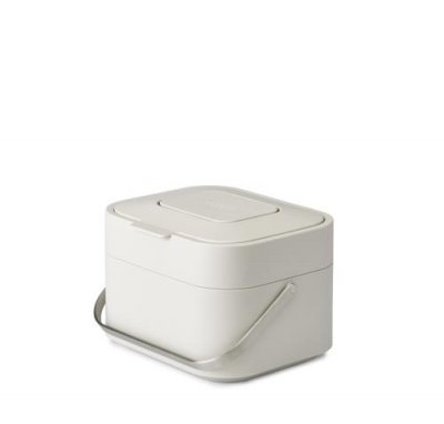 JOSEPH JOSEPH Syst&egrave;me modulaire pour le tri s&eacute;lectif  Stack 4 Blanc