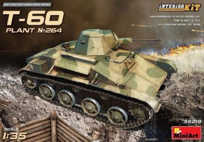 MINI ART T-60(plant No.264,stalingrad)interiorkit - 1:35e - Miniart
