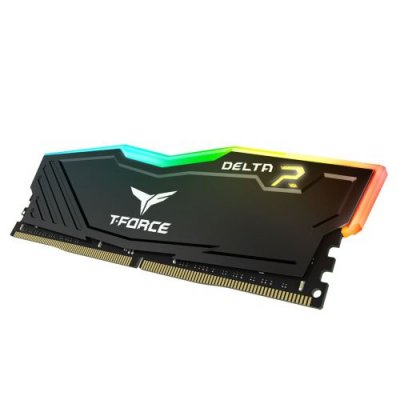 TEAM GROUP T-Force Delta RGB - 2 x 8 Go - DDR4 3200 MHz - Noir