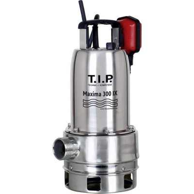 T.I.P.  Maxima 18000 Pompe de relevage - Rouge / noir / acier inox