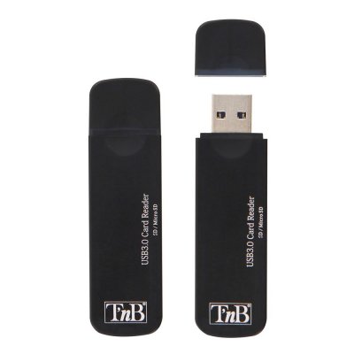 TNB T'nB - Lecteur de carte (microSD, SDHC, SDXC) - USB 3.0 