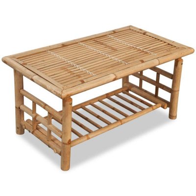 Table basse Bambou 90 x 50 x 45 cm Vidaxl Brun