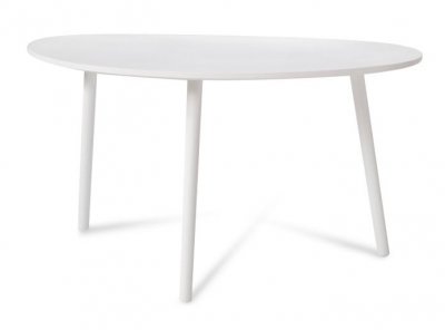 Table Basse Blanche En Bois de Pin - R&eacute;f&eacute;rence : 1882