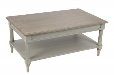 Table basse en bois 1 tablette L100
