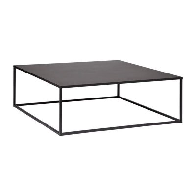 Table Basse Gota - m&eacute;tal - Noir - Atmosphera cr&eacute;ateur d'int&eacute;rieur