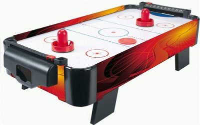  Table d'air hockey Speedy XT Carromco, fonctionnant sur piles, 04005