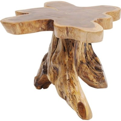 Table d'appoint souche d'arbre grand mod&egrave;le kare design