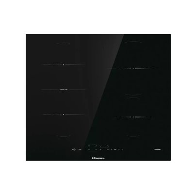HISENSE Table de cuisson &agrave; induction 60cm 4 feux 7200w noir I6433CB7