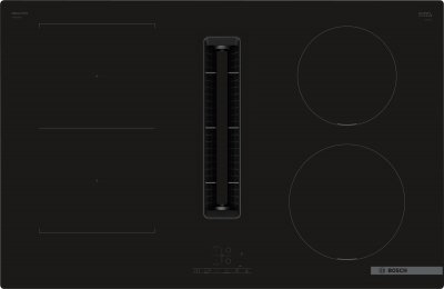 BOSCH Table de cuisson aspirante induction 80cm 4 feux PVS811B16E 