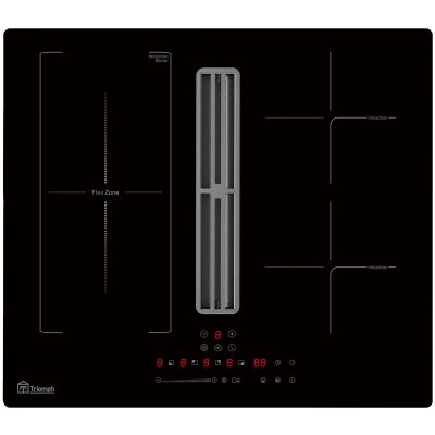 TRIOMPH Table de cuisson aspirante  60 cm TRCPIDA6000B (kit recyclage inclus)