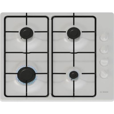 BOSCH Table de cuisson gaz  PBP6B2K80 - S&eacute;rie 2 - 58 x 4,5 x 51 cm