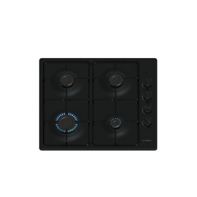 BOSCH Table de cuisson gaz  PBP6B6K80 - S&eacute;rie 2 - 58 x 4,5 x 51 cm