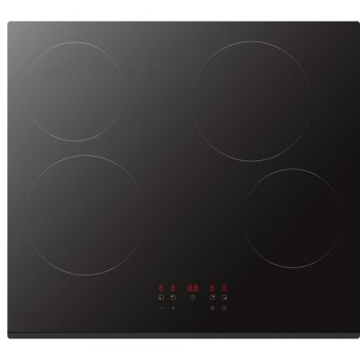 PURELECT Table de cuisson induction 59cm 4 feux 6600w - HPBH05 - 
