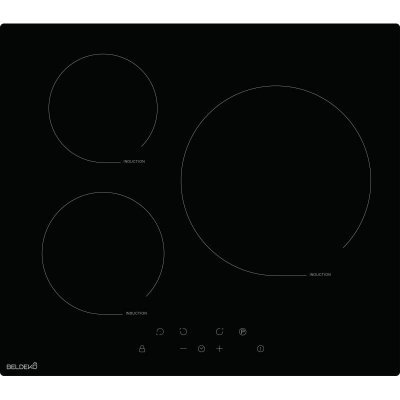 BELDEKO Table De Cuisson Induction Avec Minuterie -   TI3V-105