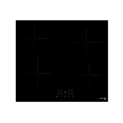 FAGOR Table de cuisson vitroc&eacute;ramique 59cm 4 feux noir FTV460C