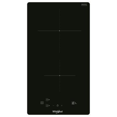 WHIRLPOOL Table domino induction 30cm 3600w noir - wsq0530ne wsq0530ne