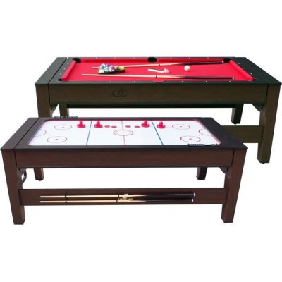 COUGAR Table R&eacute;versible Billard Am&eacute;ricain et Air-Hockey