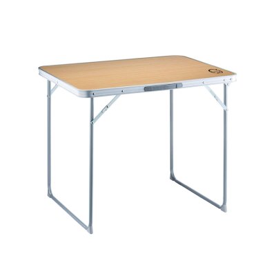 O CAMP Table valise en aluminium O'Camp - Transportable - Dim : 80 x 60 x 69 cm