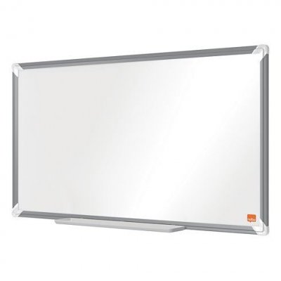 NOBO Tableau blanc laqu&eacute; Premium 16/9e H40 x L71 cm - Blanc - 