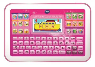 VTECH Tablette Genius XL Color  Rose