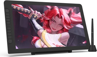 YONIS Tablette Graphique Couleur Autonome 21.5 Pouces Dessin Dalle IPS Full HD