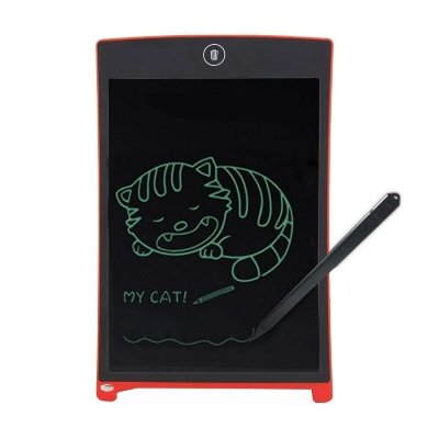YONIS Tablette graphique &eacute;criture dessin lcd 8.5 pouces rouge 