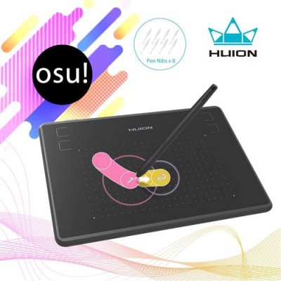 HUION Tablette Graphique  Inspiroy H430P - 4 Touches Tactiles