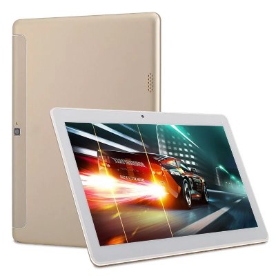 YONIS Tablette Multim&eacute;dia Tactile 10' Android 6.0 4G Octa Core 32 Go Rom 2Go Ram Or + SD 8Go