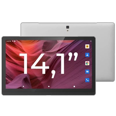 YONIS Tablette Tactile 14.1 pouces Android + SD 128Go