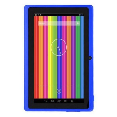 YONIS Tablette Tactile Android 4.4 Kitkat 7 Pouces Dual Core 8Go Dual Cam Flash Bleue -  