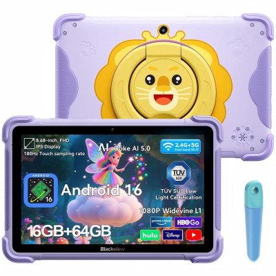 BLACKVIEW Tablette Tactile  LINK 1 Kids 4+64Go Violet