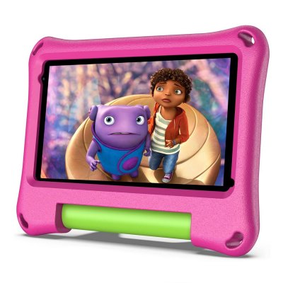 YONIS Tablette Tactile Enfant Android 11 Educative Jeux Quad Core 2GB+32GB + SD 16Go Rose
