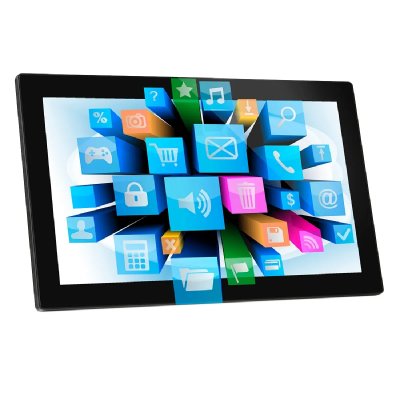 YONIS Tablette Tactile Grand Ecran 21,5 Pouces Android 6.0 2GB+16GB Cadre Num&eacute;rique + SD 8Go