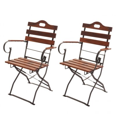 MENDLER Tabouret avec repose-pied en acier en acier HW C-H72 avec si&egrave;ge pivotant gris fonc&eacute;