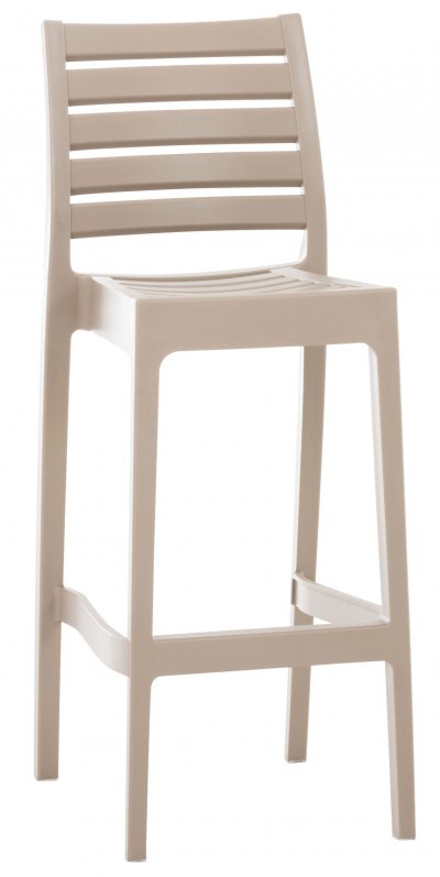 Tabouret de bar empilable Ares , Boue
