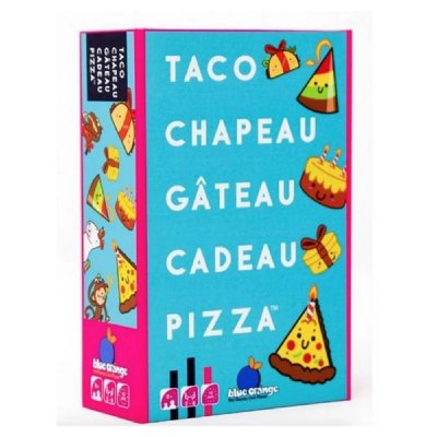 BLUE ORANGE Taco Chapeau G&acirc;teau Cadeau Pizza : Le Jeu de Rapidit&eacute; Amusant pour Toute la Famille - Neuf