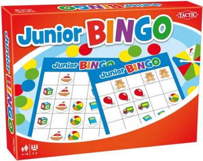 TACTIC  jeu de bingo Junior bingo