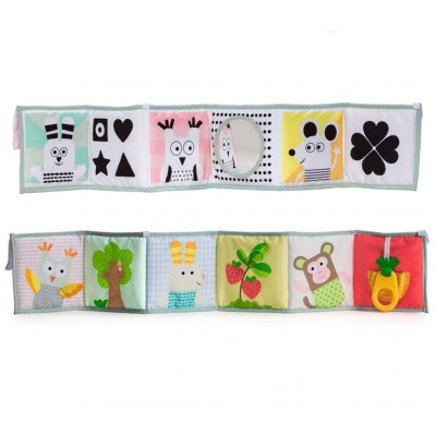 TAF TOYS  Livre &agrave; clips pour landau 12025