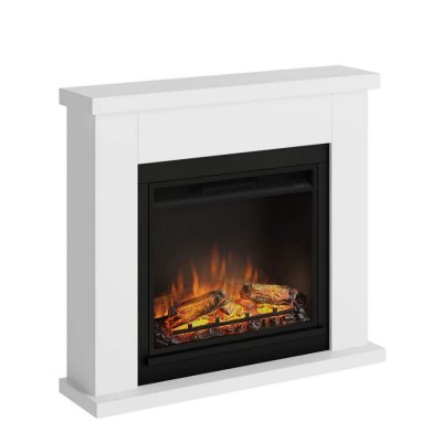 GENERIQUE Tagu - Chemin&eacute;e &eacute;lectrique d&eacute;corative Frode Blanche - Powerflame