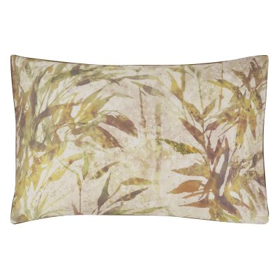 DESIGNERS GUILD Taie d'oreiller imprim&eacute;e en percale de coton, Jardin Chinois
