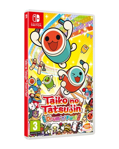 BANDAI NAMCO Taiko no tatsujin Jeu Nintendo Switch