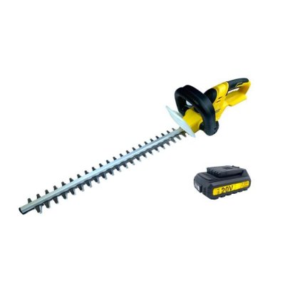 NEMURA Taille-haies &agrave; batterie  20V - batterie 2Ah - chargeur rapide