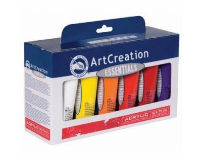 GENERIQUE Talens peinture acrylique Art Cr&eacute;ation junior 12 couleurs 75 ml 