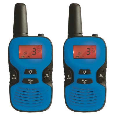 LEXIBOOK Talkie Walkie  Digitaux port&eacute;e 5 km avec 8 canaux Bleu 