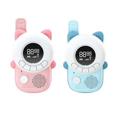  Talkie-walkie sans fil haute fr&eacute;quence pour mini-enfants (Chat), 2 paquets 