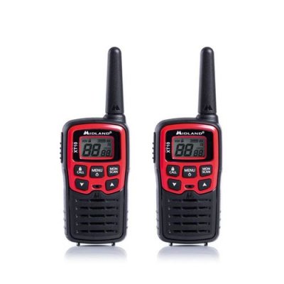 MIDLAND Talkies Walkies  pack 2 XT-10 &agrave; piles