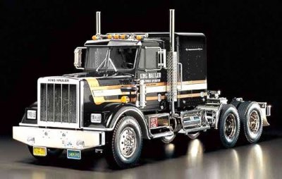 TAMIYA  - 56336 - radio commande - camion - king hauler noir