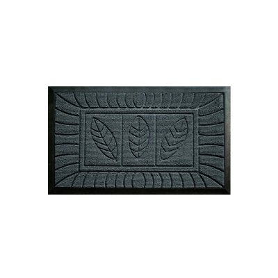 Tapis d'entr&eacute;e - Gris - 45 x 75 cm - Livraison gratuite - Gris