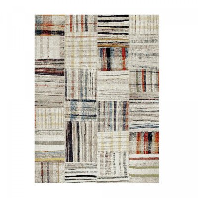 UNAMOURDETAPIS Tapis d'inspiration Berber MOROCCO CARRE Tapis Moderne par  80 x 150 cm