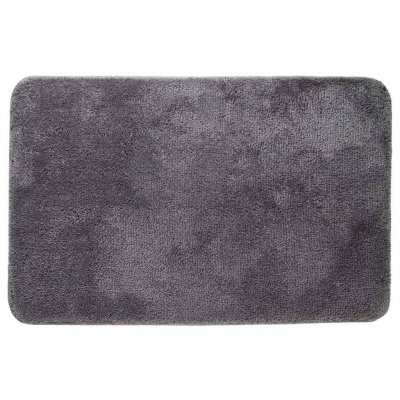 Tapis de bain Angorra 60x90 cm Polyester en Gris de SealSkin